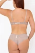 Комплект белья: бюстгальтер push-up и бразилианы 9422 Balaloum кофе 85C/XL - изображение 3