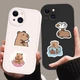 Стікери капібари 60 шт, Capybara Stickers 01 - зображення 6