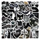 Стикеры готические черные 50 шт, Gothic Stickers - изображение 9