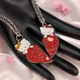 Парные кулоны Hello Kitty Best Friends на цепочке - изображение 9
