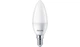 Світлодіодна лампа Philips B35 4,3Вт E14 2700K (тепле) 470 люменів (929003541103) - зображення 1