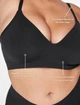 Бюстгальтер-топ з ліфтинг ефектом Thirdlove Form 360 Lifting Wireless Bra - Чорний - 1X - підійде на 90B, 90C - изображение 2