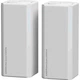 Роутер маршрутизатор Xiaomi Mesh AX3000 NE 2-Pack DVB4458GL White - изображение 1