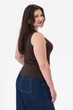 Майка Garne 54(4XL) Коричневый (149610) - изображение 2