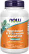 Asparaginian magnezu i potasu Now Foods Magnesium & Potassium Aspartate 120 kapsułek wegańskich (733739013200) - obraz 1
