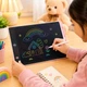 Планшет для рисования LCD 8.5" цветной со стилусом и блокировкой экрана для детей и взрослых синий 29795 - изображение 8