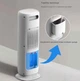 Тепловентилятор DOMOTEC MS-1630 3в1 3000 Вт підлоговий зволожувач обігрівач вентилятор з поворотом 90 градусів пульт дистанційного керування дисплей для дому офісу до 30 м² - изображение 7