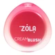 Кремові рум'яна ZOLA CREAM BLUSH BARBIE ROSE - изображение 2