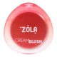 Кремові рум'яна ZOLA CREAM BLUSH CORAL POP - изображение 2