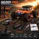 Машинка на радиоуправлении ZLL SG201 PRO 1:20 Orange – Внедорожник 4WD с LED-подсветкой, металлической трансмиссией, магнитным кузовом, независимой подвеской, до 40 км/ч, до 40 минут, до 70 м - изображение 1
