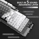 Игровая беспроводная механическая клавиатура ATTACK SHARK X85 Gradient | 75%| 2.4G/Bluetooth/USB Type-c | RGB - изображение 6