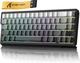 Механическая игровая клавиатура ATTACK SHARK X68 HE Gray gradient (Moonlit night) | Серая | Rapid, магнитные переключатели RGB - изображение 2