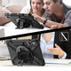 Протиударний чохол X-CASE з підставкою 360° та ремінцем для Samsung Galaxy Tab S9 FE 10.9" / Tab S9 11" (SM-X510, SM-X516, SM-X710, SM-X716) Чорний - зображення 8