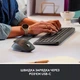 Комплект Logitech MX Keys for Business UA Graphite + Desk Mat Studio Series Mid Grey (MX920-010933) - изображение 10