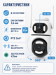 Камера видеонаблюдения Wi-Fi 360° поворотная с двумя объективами Dual Lens, PTZ, AI-детекцией движения до 30 м, управлением через приложение и поддержкой смартфона, белая (49676117) - изображение 3
