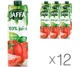 Упаковка томатного сока Jaffa Tomato с морской солью, 12 шт. х 0,95 л - изображение 1