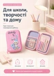 Пенал Disney для девочки розовый зайчик Стелла Лу каркасный пенал-книжка с 3D декором StellaLou 22х15х4 см (DB60200D41) - изображение 6
