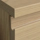 Комода ІКЕА STORKLINTA 70x50x98 см Імітація дуба (80627535) - изображение 4