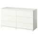 Комода ІКЕА STORKLINTA 140x50x75 см Білий (70627550) - изображение 1