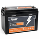 Акумулятор літій-залізо-фосфатний PowMr LiFePO4 12,8V 100 Ah, 1,28 кВт·год - зображення 1