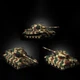 Конструктор 12GO танк Tiger II (King Tiger) (1780 деталей). - изображение 4