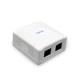 Монтажный бокс Cablexpert NCAC-2F6-01 – экранированный сетевой разъем RJ-45 Cat.6(DL_32800CB8B292) - изображение 4