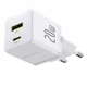 Сетевое зарядное устройство Baseus Palm Fast Charger 20W Type-C+USB White (P10111608213-00) - изображение 1