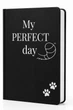 Ежедневник-планер «Хвост и Усы» My Perfect Day ⬩ недатированный планер с котом Филей ⬩ русский язык ⬩ твердая обложка ⬩ черный - изображение 1