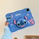 Чехол детский Silikon Power с подставкой Apple iPad Air 5 (2022) Stitch blue - изображение 7
