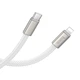 Кабель HOCO X125 Exceso PD30W charging data cable iP White (6942007671675) - зображення 3