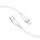 Кабель Hoco X109 Energy PD Type-C – Lightning 27 Вт 1 м білий - изображение 4