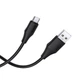 Кабель Hoco X124 USB – Type-C 2.3 А 1 м чорний - зображення 4