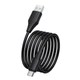 Кабель Hoco X124 USB – Type-C 2.3 А 1 м чорний - зображення 5