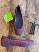 Жіночі балетки Crocs Brooklyn Flat Mulberry (37-38, червоний) - изображение 4