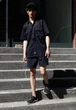 Чоловічі кросівкиCrocs Literide 360 Pacer Marblet Black Citrus (48/49, чорний) - зображення 4