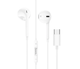 Наушники Hoco M101 Type-C white - изображение 1