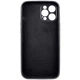 Чохол для смартфона Silicone Full Case AA Camera Protect for Apple iPhone 12 Pro 14,Black - изображение 2
