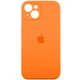 Чохол для смартфона Silicone Full Case AA Camera Protect for Apple iPhone 13 52,Orange - изображение 1