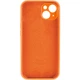 Чохол для смартфона Silicone Full Case AA Camera Protect for Apple iPhone 13 52,Orange - изображение 4