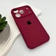 Чохол для смартфона Silicone Full Case AA Camera Protect for Apple iPhone 17 Pro 47,Plum - изображение 4