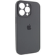 Чохол для смартфона Silicone Full Case AA Camera Protect for Apple iPhone 14 Pro Max 12,Dark Grey - изображение 2