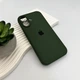 Чохол для смартфона Silicone Full Case AA Camera Protect for Apple iPhone 17 31,Dark Green - изображение 4