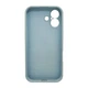 Чохол для смартфона Silicone Full Case AA Camera Protect for Apple iPhone 17 53,Sierra Blue - изображение 3