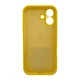 Чохол для смартфона Silicone Full Case AA Camera Protect for Apple iPhone 17 56,Sunny Yellow - изображение 3