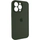 Чохол для смартфона Silicone Full Case AA Camera Protect for Apple iPhone 13 Pro 40,Atrovirens - изображение 3