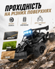Радиоуправляемая игрушка внедорожник баги 2.4 ГГц с LED-подсветкой машинка на пульте управления с большими колесами аккумулятором 3.7 В и USB-кабелем дальность до 30 м размер 20х13х8 см черная скоростная модель для радиоуправления - изображение 4