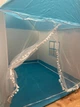 Дитячий ігровий будиночок намет палатка 130x100x120 см блакитний - зображення 3