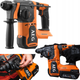 Безщітковий перфоратор 18V SDS+ 2.5 Дж без акумулятора - зображення 3