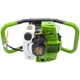 Бензобур Procraft PROFESSIONAL GD52 без шнека, 58 см³, 2-тактний двигун, паливний бак 1,2 л - зображення 2
