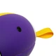Игрушка для собак MISOKO мяч надувной в форме мяча для регби фиолетовый с желтым 41 см - изображение 3